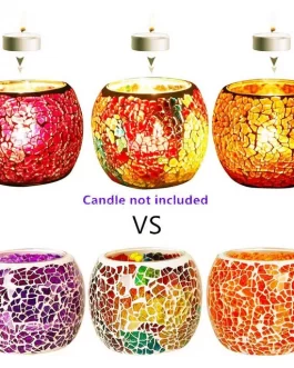 3Pack Glass Votive Candle Holders Votive Candles