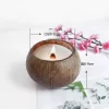 Candle Bowl Coconut Wood Bowl