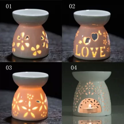 Ceramic Candle Aromatherapy Furnace Lamp Essential Oil Furnace