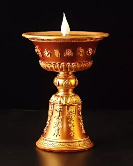Tibetan Rechargeable Candle Holder