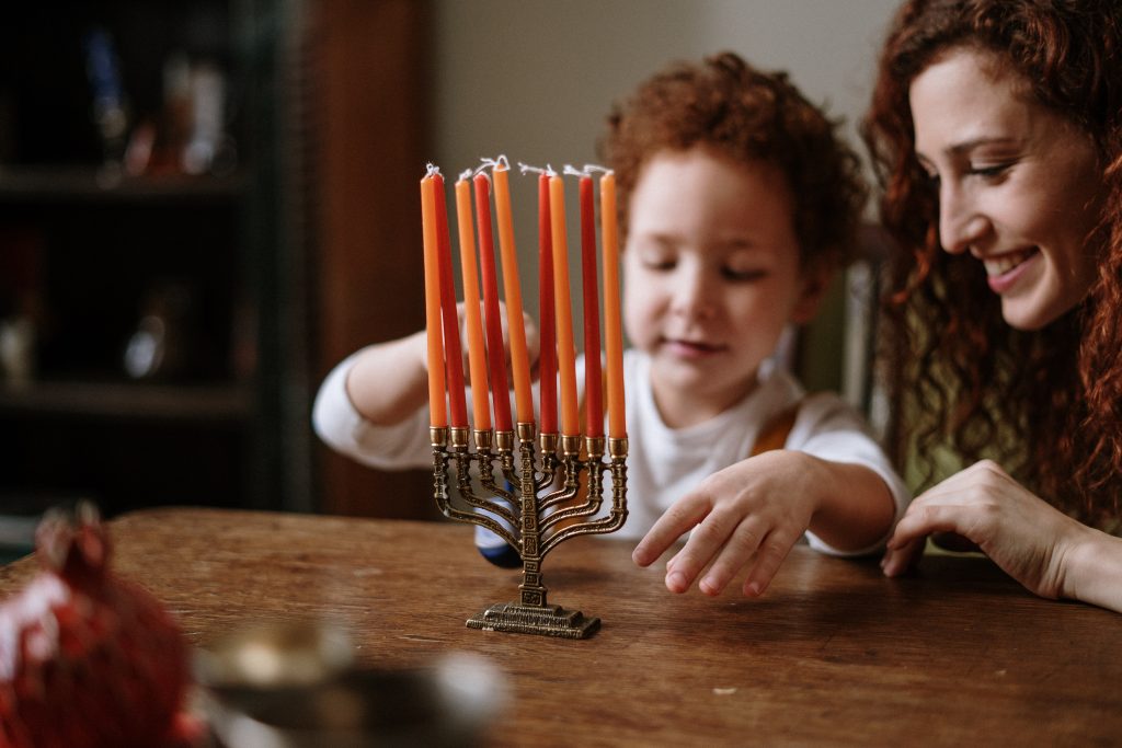 Candles in home with kids